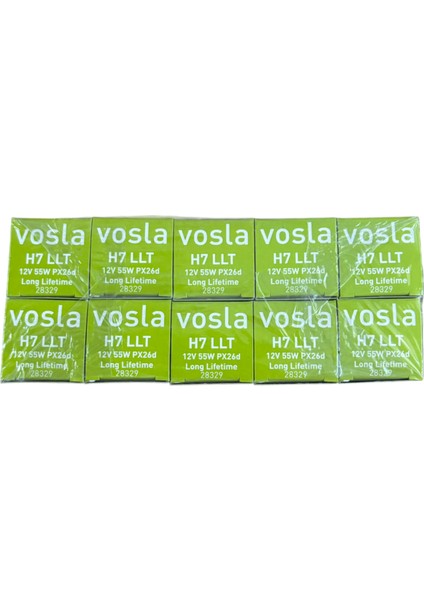 Far Ampulü H7 Llt Sarsıntıya Dayanıklı Off-Road 12V 55W Alman Malı 10 Adet Fiyatıdır fiyatları