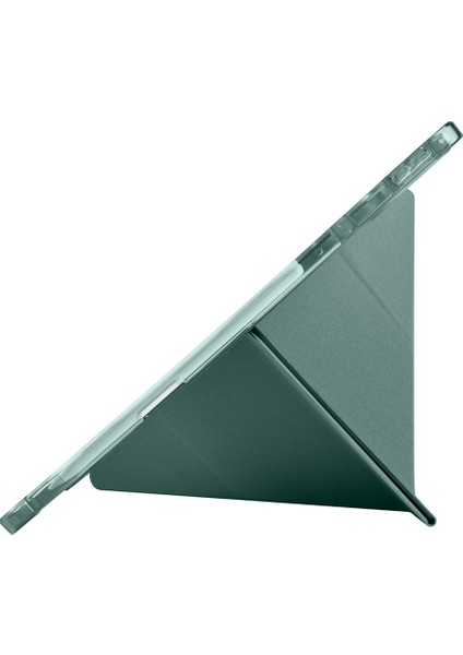 Lenovo Idea Tab Pro 12.7 TB-373FU Kılıf Tri Folding Kalem Bölmeli Standlı Kılıf Uyandırma Özellikli fırsatları