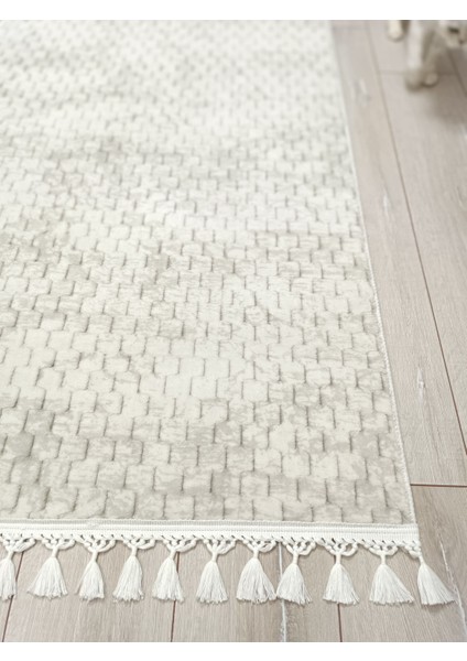 Püsküllü Kaymaz Taban Halı Koridor Mutfak Yolluk Makinede Yıkanabilir indirimleri