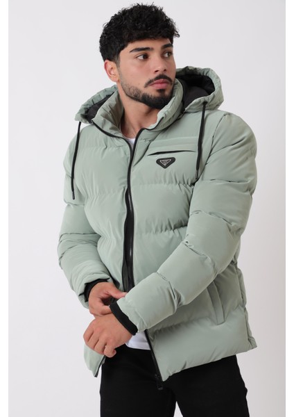 Cep Fermuarlı Armalı Nova Kışlık Şişme Mont Pldp 2959-NM_50451