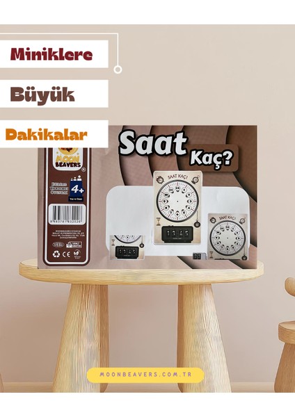 Çocuklar Için Saat Öğreten Eğitici Ahşap Yapboz | Zaman Kavramını Eğlenerek Öğrenme Seti modelleri
