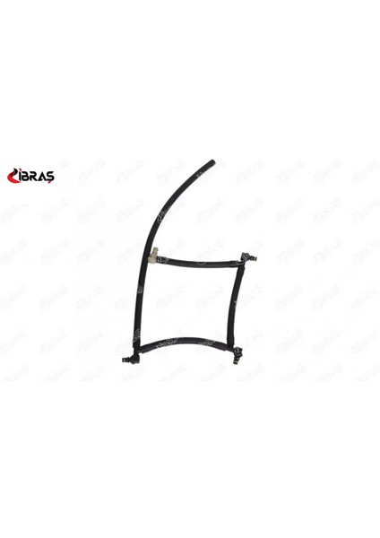 Enjektör Geri Dönüş Hortumu Kisa Fiesta V -Vi 1 Ibras 7V2Q9K022AA/ 1552402 19748