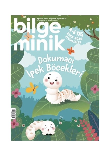 Bilge Minik Dergi Ağustos 2025 (3-6 Yaş)