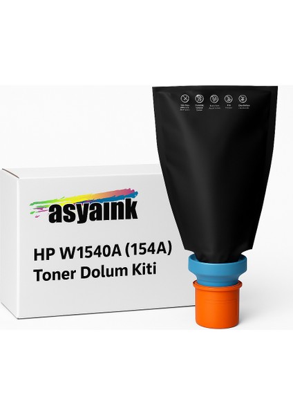 Hp W1540A (154A) Toner Dolum Kiti – 2.500 Sayfa