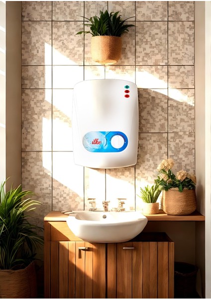 Ilke Elektrikli Şofben 7500W 3 Kademeli Isı Ayarı 7 Emniyet I Duş Başlık--Askı - Hortum, Aparat fiyatları