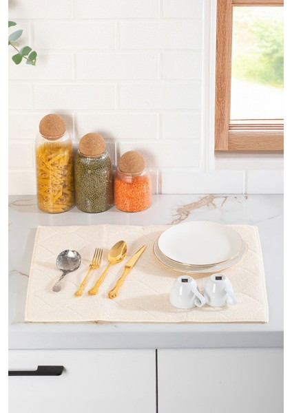 Iki Adet Mikrofiber Bulaşık Kurulama Matı, Süper Emici, 38X51 cm modelleri