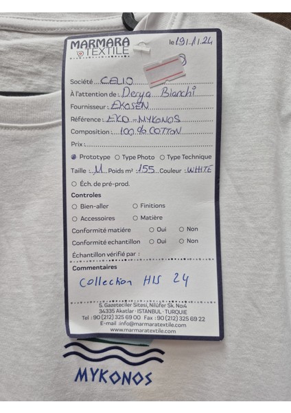 Beyaz Mykonos Yelkenli Baskılı Erkek Tişört – Yazlık %100 Pamuk modelleri