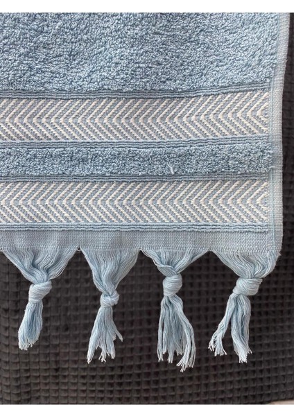 Lora 3’lü Banyo Havlu Seti – 100X150 cm %100 Pamuk, Yumuşak Dokulu,örgü Saçak indirimleri