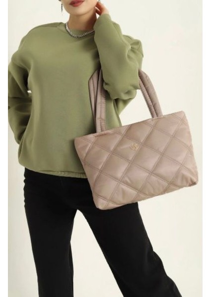 Kapitone Kumaş Çanta