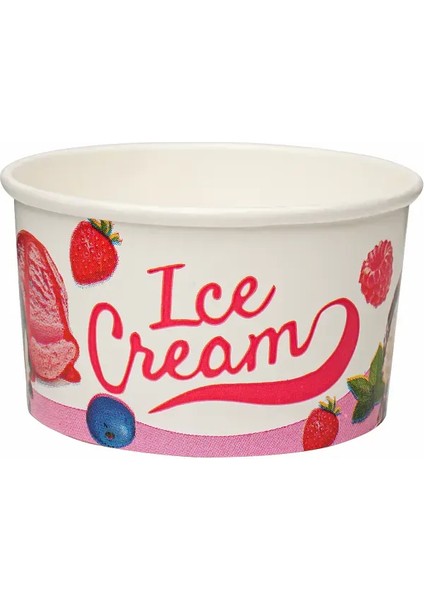 Karton Dondurma Kasesi 100 cc Desenli 100 Adet fiyatları