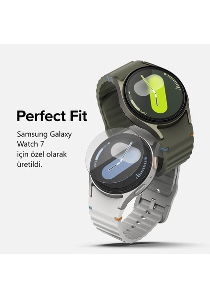 Samsung Galaxy Watch 8 44MM Uyumlu 3 Adet Şeffaf Ekran Koruyucu Nano Jelatin indirimleri