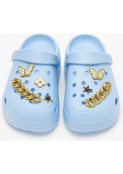 Norel Street Twıngo 205 Yüksek Taban Taşlı Terlik Cross Terlik Bayan Hastane Plaj Günlük Kullanım