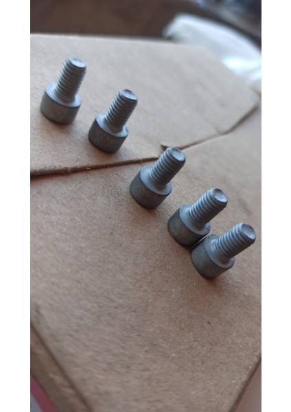 M6X10 Dın 912 Imbus Alyan Başlı 8.8 Kalite Çelik Cıvata G3A Gri 500 Adet