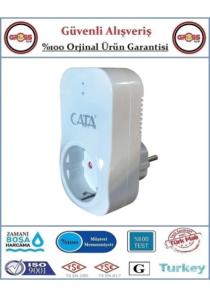 Akım Korumalı Priz - 4000W - 918 Joule - Orjinal Ürün modelleri