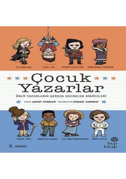 Çocuk Yazarlar - Ünlü Yazarların Gerçek Çocukluk Hikâyeleri