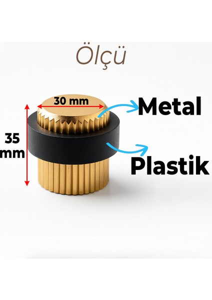 Kapı Stoperi Tamponu Çizgili Gold Altın Vidalı Tutacağı Tutucu Altı Kolu Pencere Stopu Takozu Sürgü fiyatları
