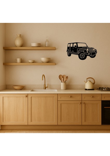 Jeep Sanat Baskılı Mdf Dekoratif Tablo - ALVN9910-1080 fiyatları