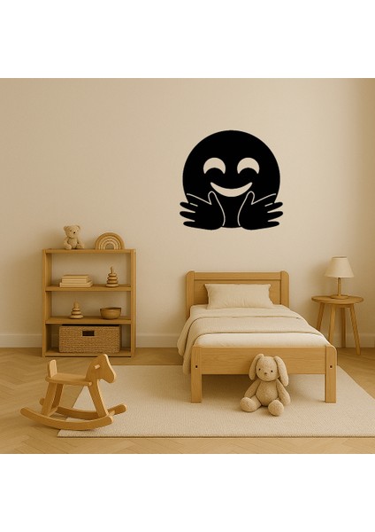 Sarılan Yüz Emoji Mdf Dekoratif Tablo - ALVN4939-2195 modelleri