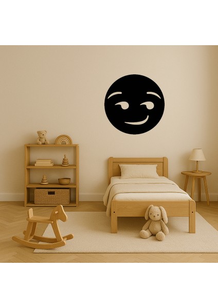 Sırıtkan Yüz Ifade Dekoratif Tablo - 3mm Mdf - ALVN6113-7350 modelleri