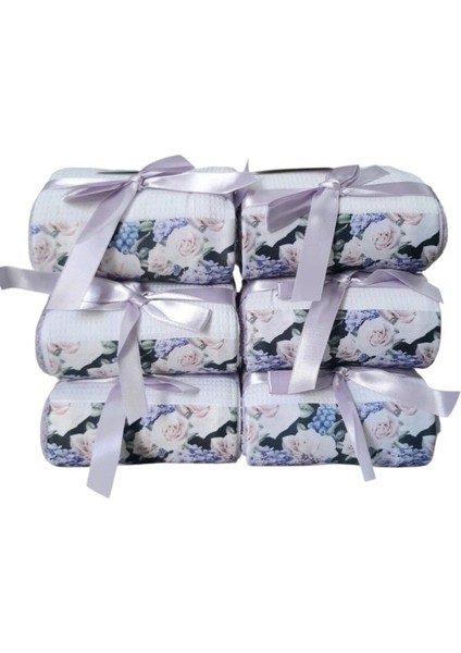 Renkli 2'li Kurulama Havlusu Seti, 6 Adet, Yumuşak ve Şık Kullanım Deneyimi