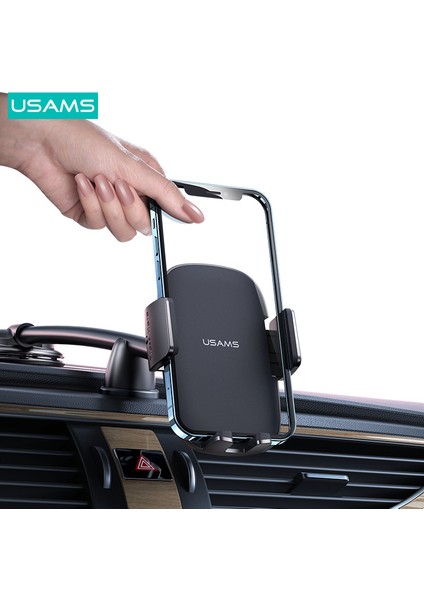 ZJ065 Vantuzlu Araba Telefon Tutucu – Orta Konsol & Ön Cam, 4.7-7.2 Inç Uyumlu modelleri