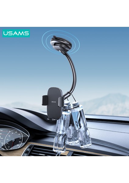 ZJ065 Vantuzlu Araba Telefon Tutucu – Orta Konsol & Ön Cam, 4.7-7.2 Inç Uyumlu fırsatları