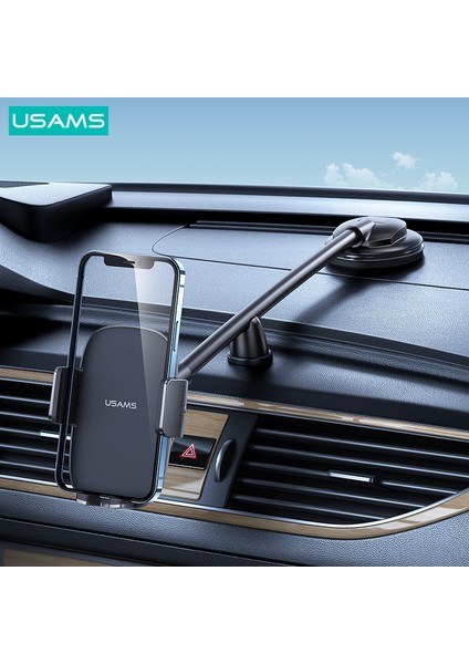 ZJ065 Vantuzlu Araba Telefon Tutucu – Orta Konsol & Ön Cam, 4.7-7.2 Inç Uyumlu