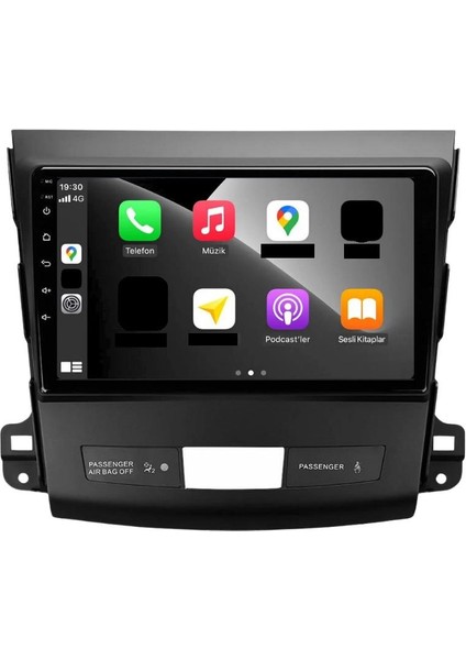 Mitsubishi Outlander 2k Görüntü Kalitesi Android 15 Multimedya Sistemi 8+256 Myway (2008-2012) modelleri