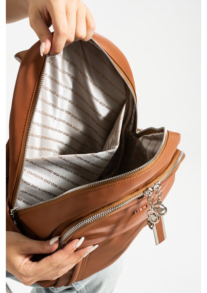 Kadın Paraşüt Kumaş Saten Sırt Çantası fiyatları