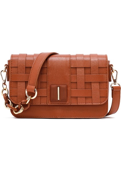 Kadın Taba Uzun Askılı Örgü Çapraz Çanta 25ABD261529