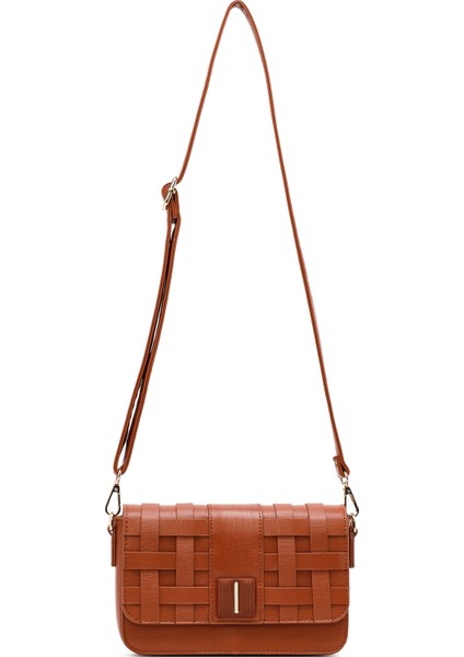 Kadın Taba Uzun Askılı Örgü Çapraz Çanta 25ABD261529