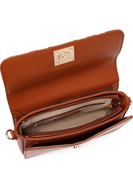 Kadın Taba Uzun Askılı Örgü Çapraz Çanta 25ABD261529