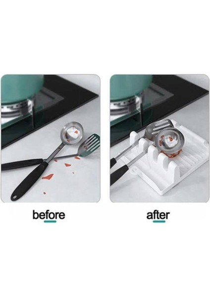 Gri Çok Amaçlı Tabak ve Kaşık Tutucu Düzenleyici Standı modelleri