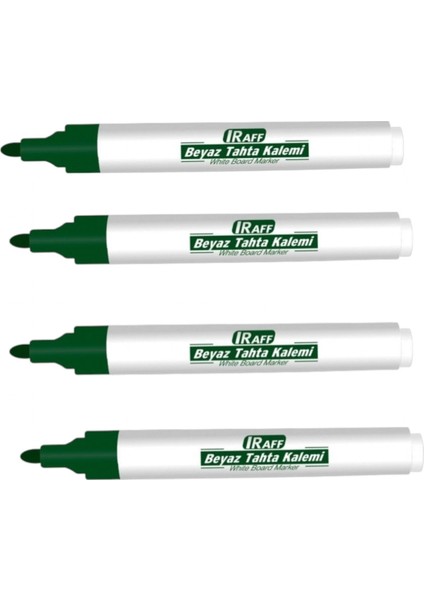 Yeşil Yazı Tahtası Kalemi ( 4 Adet )