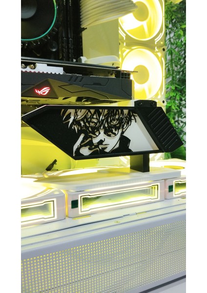 Jujutsu Kaisen Gojo Ekran Kartı Tutucu Ayarlanabilir (8-11 Cm) Gpu Holder