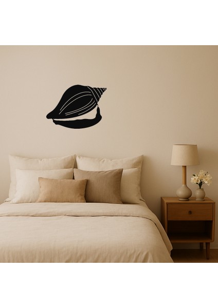 Deniz Kabukları Desenli Dekoratif Tablo - ALVN1766-9937