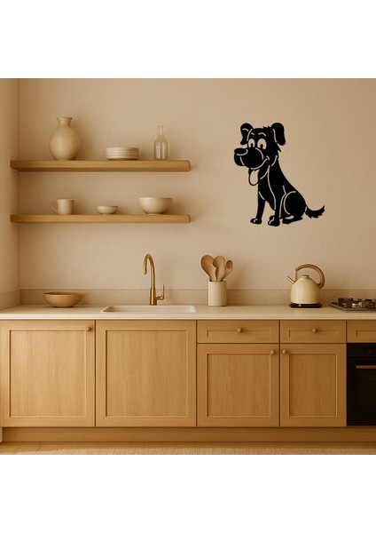 Dili Dışarıda Köpek Dekoratif Mdf Tablo - ALVN6684-4773 fiyatları