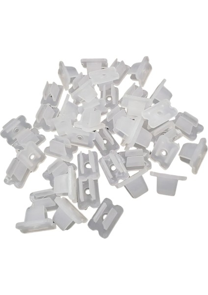 Neon Şerit LED Birleştirme Aparatı Sabitleyici Montaj Aparatı 6X12MM (20 Adet) fırsatları