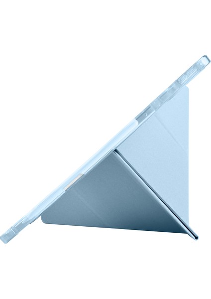 Lenovo Idea Tab Pro 12.7 TB-373FU Kılıf Tri Folding Kalem Bölmeli Standlı Kılıf Uyandırma Özellikli fırsatları