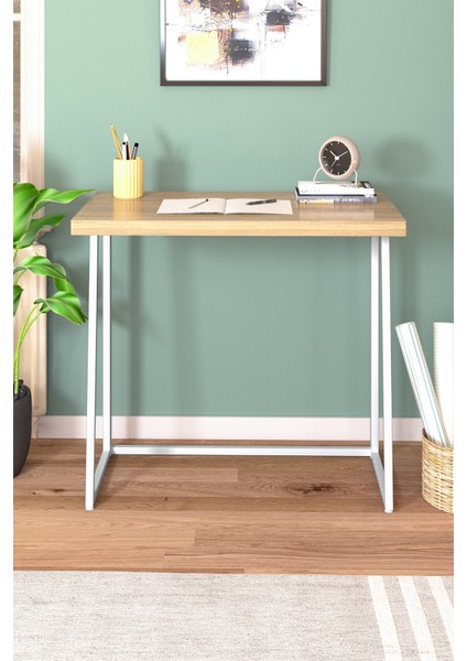 Foldy Katlanabilir Metal Ayaklı Çalışma Masası 47X82 cm Pratik Bilgisayar Masası Çizim Masası modelleri