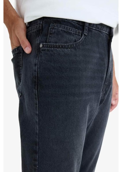 %100 Pamuk 90's Slim Fit Dar Kalıp Yüksek Bel Dar Paça Jean Pantolon D8587AX25AU indirimleri