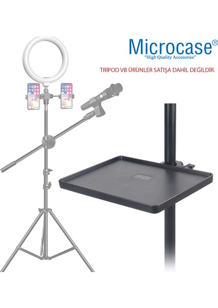 Tripodlara Monte Universal Sehpa Notebook Mikrofon Kitap Vb Malzeme Rafı 220X165MM - AL5288 fiyatları
