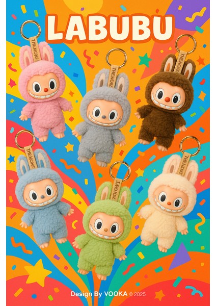 Labubu Oyuncak Labubu Peluş Bebek Peluş Oyuncak Labubu Anahtarlık Labubu fırsatları
