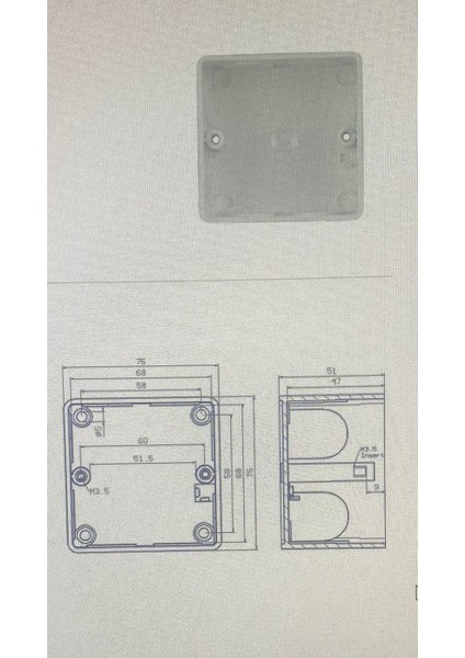 Termostat Kutusu 75X75X51 Buat (Hf-Fr) fiyatları