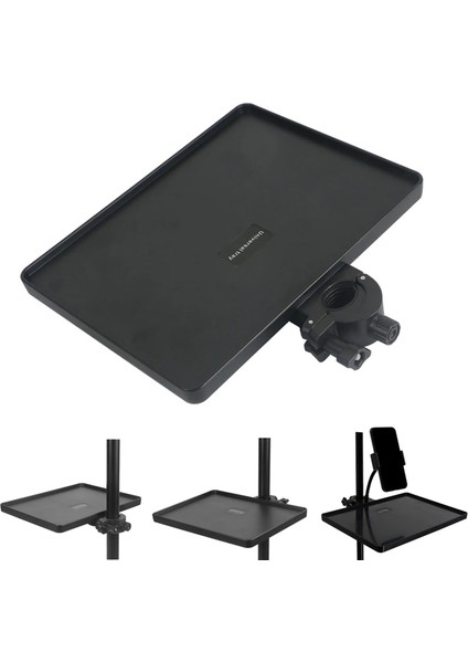 Tripodlara Monte Universal Sehpa Notebook Mikrofon Kitap Vb Malzeme Rafı 270X205MM - AL5289