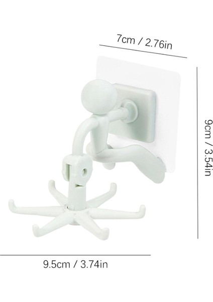 Döner Başlı Rambo Askılık