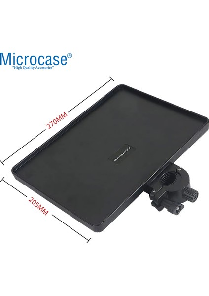 Tripodlara Monte Universal Sehpa Notebook Mikrofon Kitap Vb Malzeme Rafı 270X205MM - AL5289
