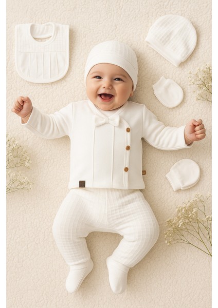 0-3 Ay Nervüllü 5'li Hastane Çıkışı Set modelleri