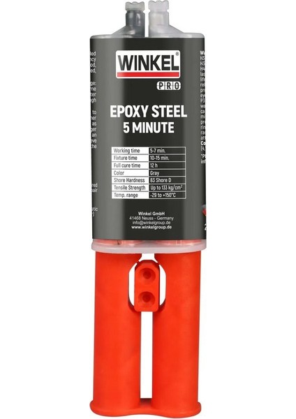 Wınkel Pro Wınmet Lıquıd Steel Epoxy 24ML