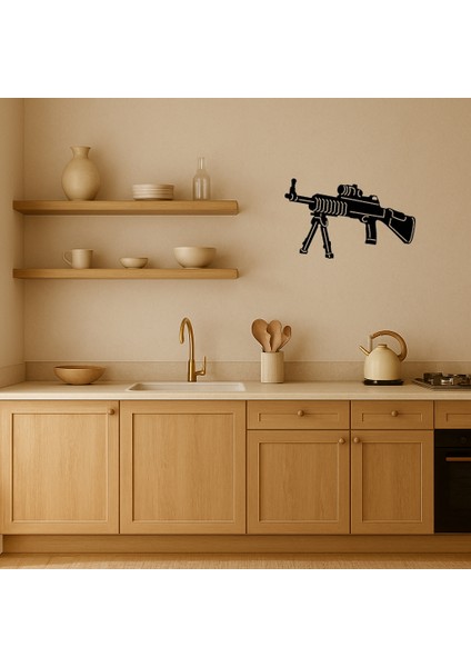 Dekoratif Askeri Tüfek Tablo - ALVN9628-3708 fiyatları
